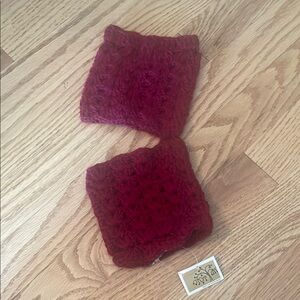 Maroon Knit Women’s Boot Cuff’s